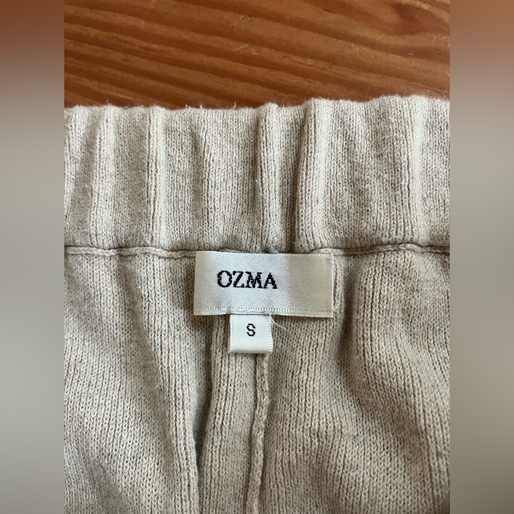 Ozma Linen Knit Joggers - Picture 3 of 4